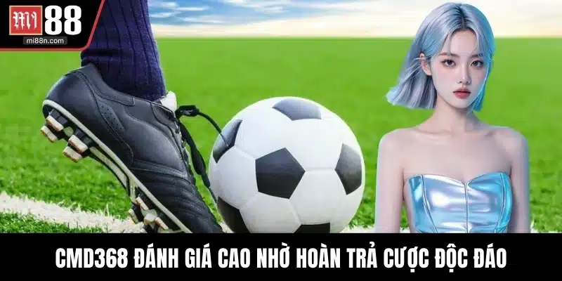 CMD368 đánh giá cao nhờ hoàn trả cược độc đáo